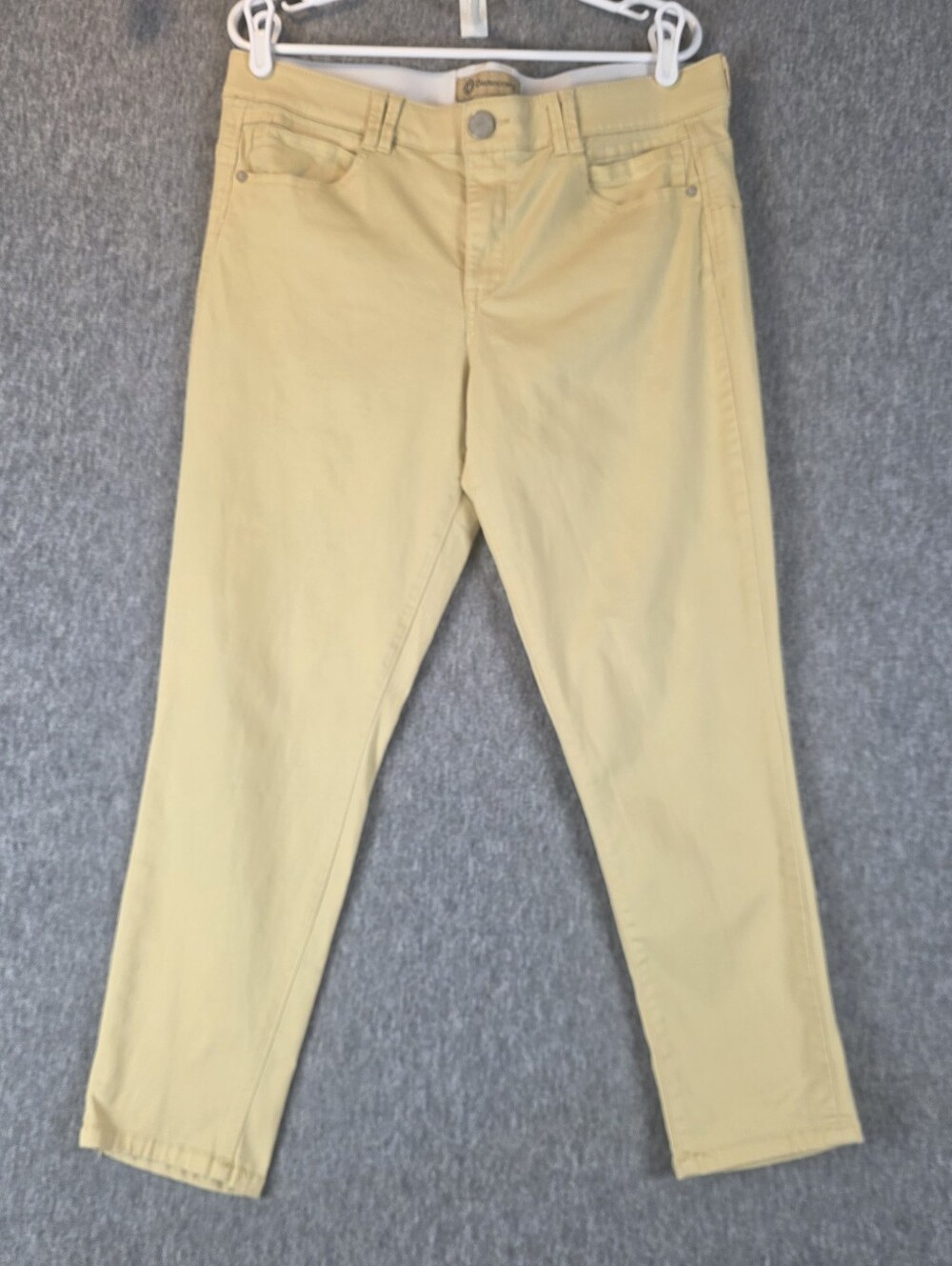 Democracy "Ab" Technology Soft Yellow High-Rise Jeans Women's 16